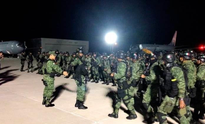 VIDEO Sedena envía militares de élite a Culiacán para reforzar seguridad