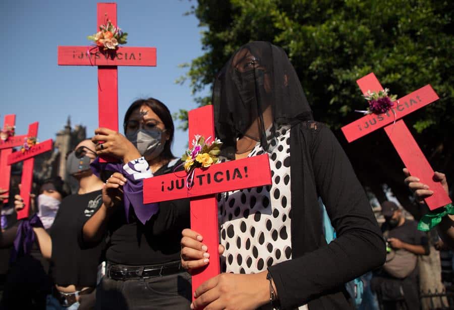 Feministas Protestan Contra Desapariciones Y Violencia De G Nero En