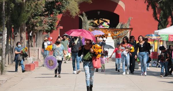 Panteón del Saucito tiene récord de visitas