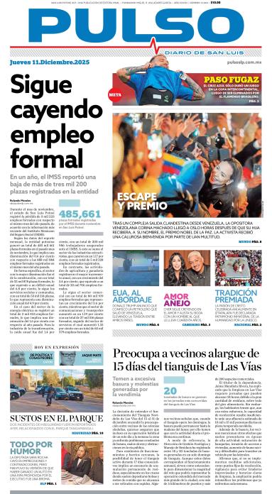 Edicion Impresa Portada de Hoy