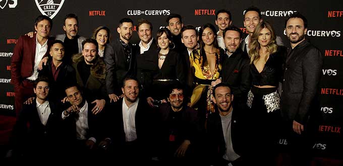 Inicia despedida “Club de cuervos”