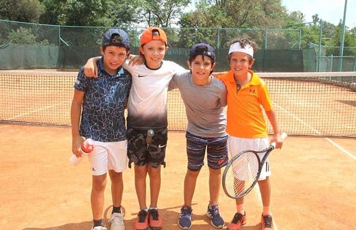 Nuevas promesas del tenis en el Club Deportivo Potosino