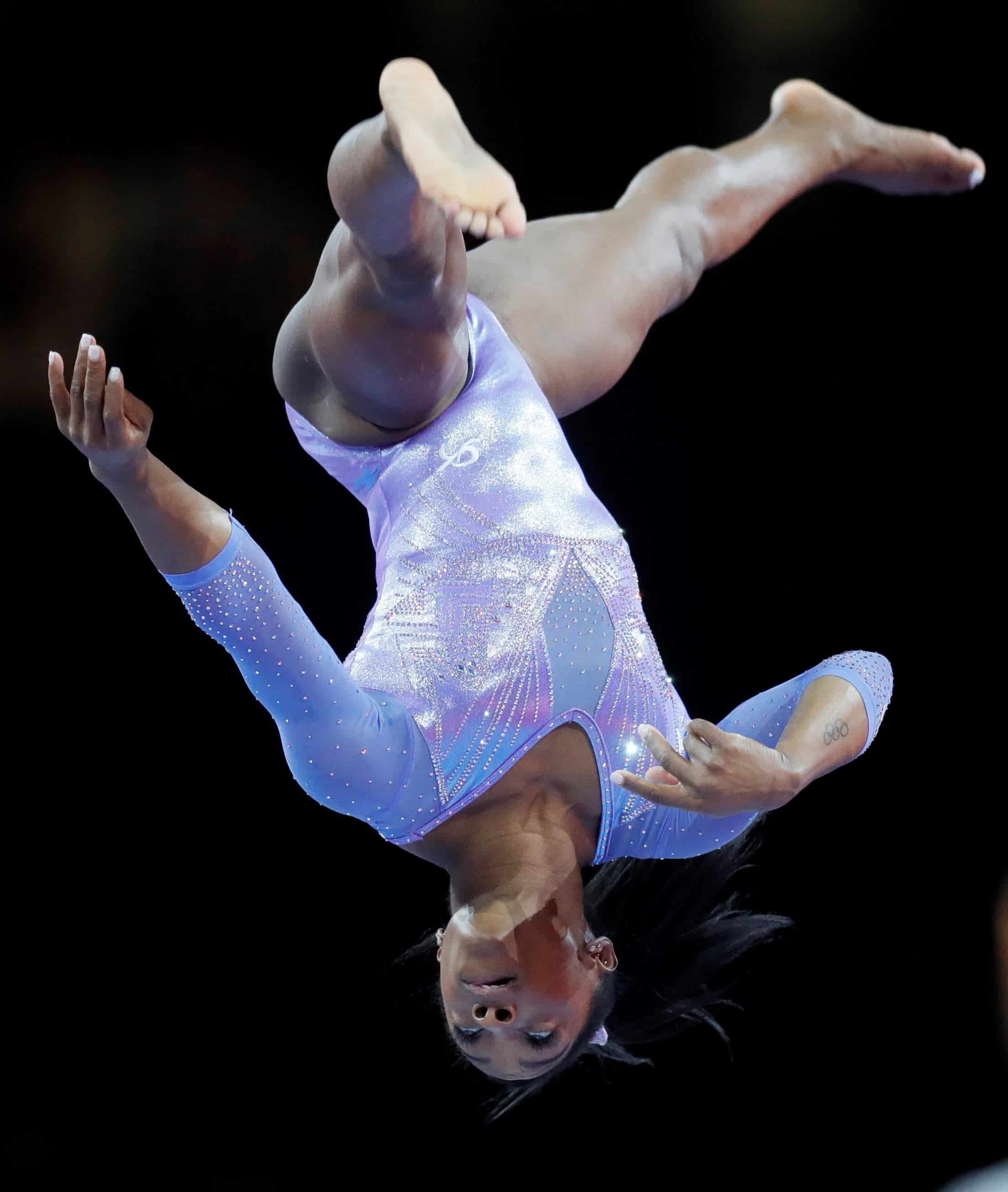 Simone Biles, la mejor gimnasta de