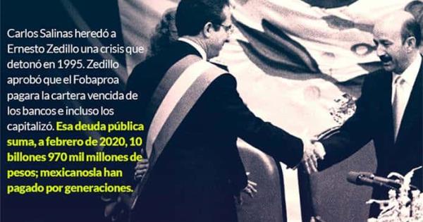 México no paga todavía el último rescate de bancos y empresas