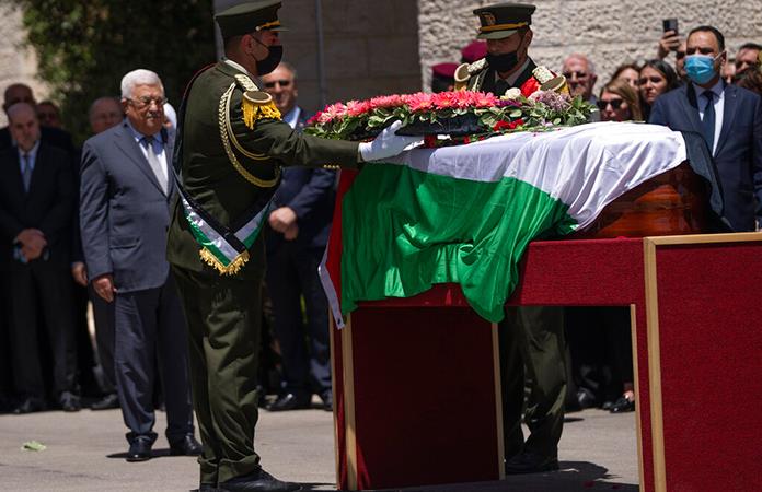 Funeral de Estado para la fallecida periodista palestina Shireen Abu Akleh