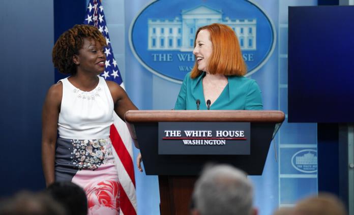El adiós de Jen Psaki, efectiva portavoz de la Casa Blanca