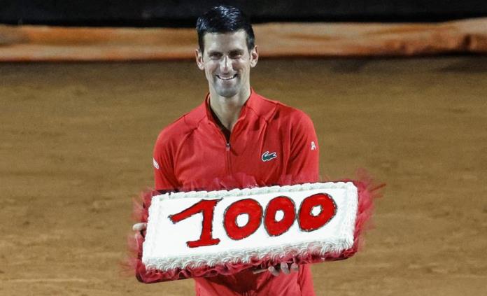 Djokovic, 1,000 victorias y a la final en Roma