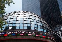 La Bolsa mexicana cae un 0,79 % pero cierra mayo con un avance a del 0,65 %