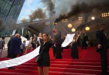 La denuncia de los feminicidios en Francia llega a la alfombra roja de Cannes