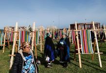 Tejedoras mapuche consiguen récord