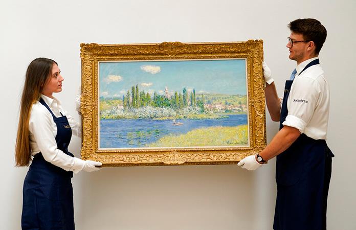 El impresionismo de Monet y el azul de Klein salen a subasta en Londres