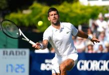 Djokovic, molesto con el viento en Londres