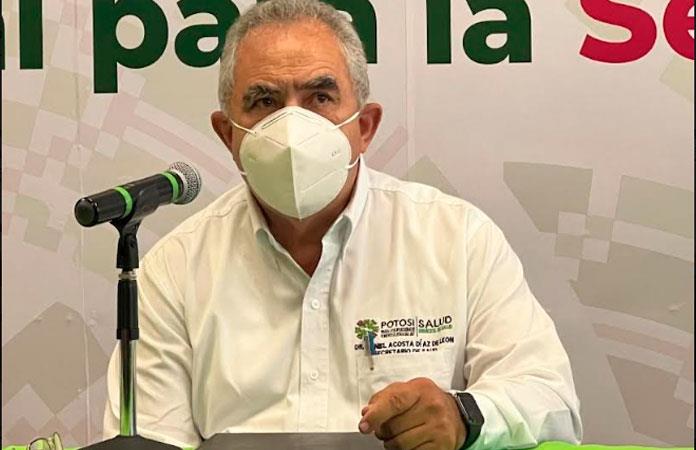 Secretario de salud informa que se trabaja para contener contagios de COVID-19 en San Luis Potosí