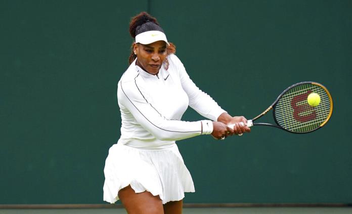 Serena practica en Cancha Central de Wimbledon