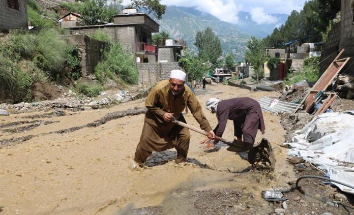Aumentan a 478 los muertos por las fuertes lluvias e inundaciones en Pakistán