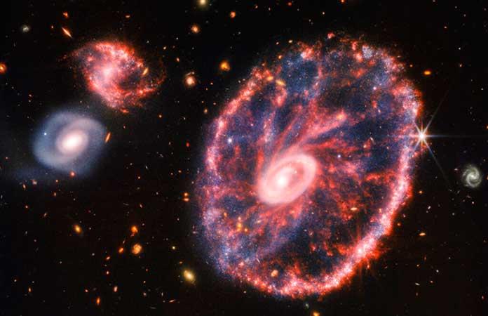 El telescopio Webb muestra la que puede ser una de las galaxias más lejanas observadas
