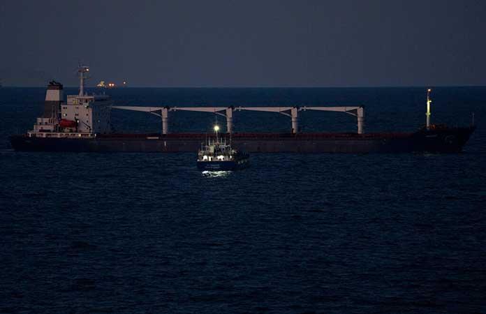 El primer buque con cereal ucraniano llegó a la costa turca, cerca de Estambul