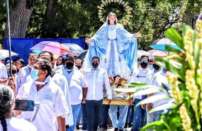 Inician fiestas patronales de Virgen de la Asunción