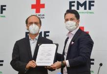 FMF y Cruz Roja anuncian convenio para capacitar árbitros