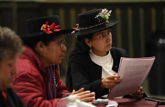 Mujeres indígenas de Latinoamérica se unen para proteger sus derechos