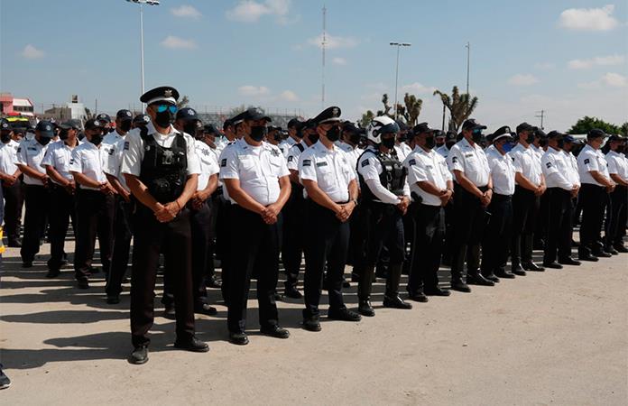 Destinan 350 agentes municipales a la seguridad de la Fenapo
