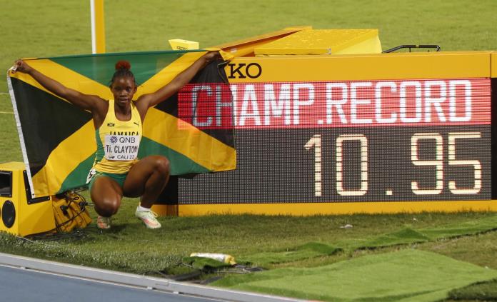 Jamaica fija récord mundial en 4x100; México, Colombia y Etiopía destacan