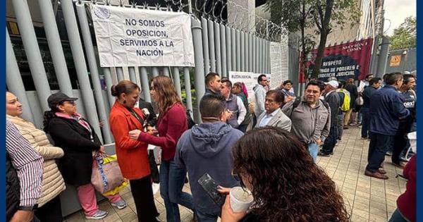 Reforma Judicial: Trabajadores del Poder Judicial en paro