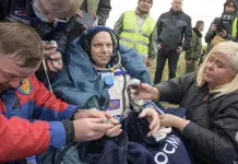 Aterrizaje exitoso de la cápsula Soyuz con cosmonautas de la EEI Aterrizaje exitoso de la cápsula Soyuz con cosmonautas de la EEI